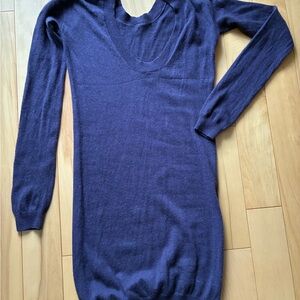 Babaton Cashmere Minimalist Sweater Dress